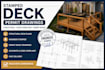 provide stamped deck permit drawings and structural deck plans