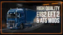 create high quality 3d ets2 and ats skins, trucks, trailers, maps