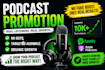 promote your podcast to targeted audience