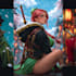 do anime character art