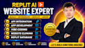 build replit, lovable ai and custom web development with ai platforms