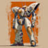 create stunning sci fi robot character art and designs