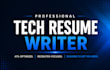 write tech software engineer full stack frontend backend web developer resume