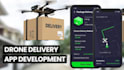 develop drone service app, drone booking app, flight control and planning app