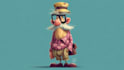 design a cartoon character