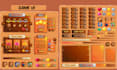 create stylized 2d game UI UX, hud, gui and mobile game interface