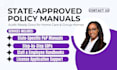 write grouphome care state approved policy and procedure for license application