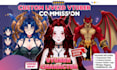design 2d vtuber model live 2d vtuber model live2d rigging anime vtuber model