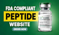 build fda compliant peptide website research use supplement peptide website