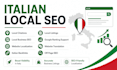 do italian local SEO, local citations, backlinks and website localization