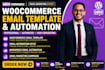 setup woocommerce email template wordpress email automation email marketing