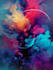 make custom matured abstract digital art, expressive