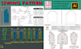create menswear kidswear sewing pattern grading and fashion tech pack using pdf