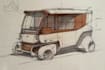 draw custom automotive design sketches for your project