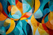 create abstract geometric digital art