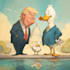 create a political cartoon art
