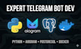 develop a custom telegram bot with python and aiogram