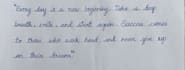 write beautiful cursive handwriting for quotes and letters