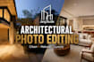 do luxury architectural photo editing and retouching
