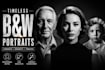 create timeless cinematic black and white portraits