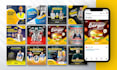 create modern social media post designs