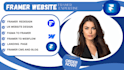 build framer website framer landing page create framer website revamp webiste