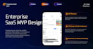 create enterprise saas mvp blueprint and system design