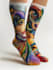 do custom socks mockup design