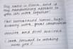 handwrite letters, notes and cards