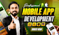 do mobile app development, android app, ios app development as flutter developer