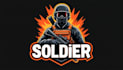 make a high quality soldier mascot logo in 1 day