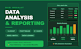 do excel data analysis, vlookup, pivot tables and reporting