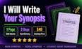 write a professional book synopsis for literary agent submission