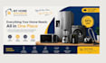 design appliance repair, logo, home appliance, electronics design