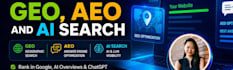 optimize your website for GEO aeo and ai search