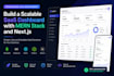 build a custom saas dashboard admin dashboard or client portal