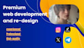 create, re design, and optimize your website