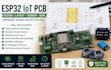 design esp32 iot pcb with gerber and bom pcb circuits layout
