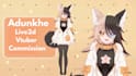 live 2d v tuber model live2d rigging anime v tuber commission for vtube studio