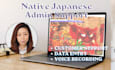 provide native japanese admin support and customer service