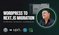 migrate your static wordpress site to nextjs with SEO