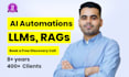 do machine learning llm rag ai automation and custom ai model development