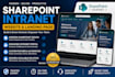 create sharepoint intranet sharepoint website landing page build