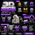 create stunning 3d graphic designs for your brand