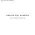 write oracle sql queries and create reports