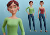 model and rig 3d character in bender, cc4, c4d, iclone 8, unity, mmd, vroid, vrm