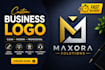 design custom modern logo for startup business