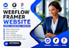webflow framer website, figma to webflow, framer to webflow, framer landing page