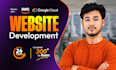 do custom website development full stack business website developer