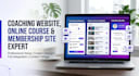 create coaching course, coaching website, online course, and membership site